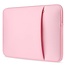 Case2go - Laptop Sleeve geschikt voor Macbook en Laptop - met extra vak voor Tablet - 15.4 inch - Roze