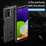 Hoesje voor Samsung Galaxy A03s - Beschermende hoes - Back Cover - TPU Case - Zwart
