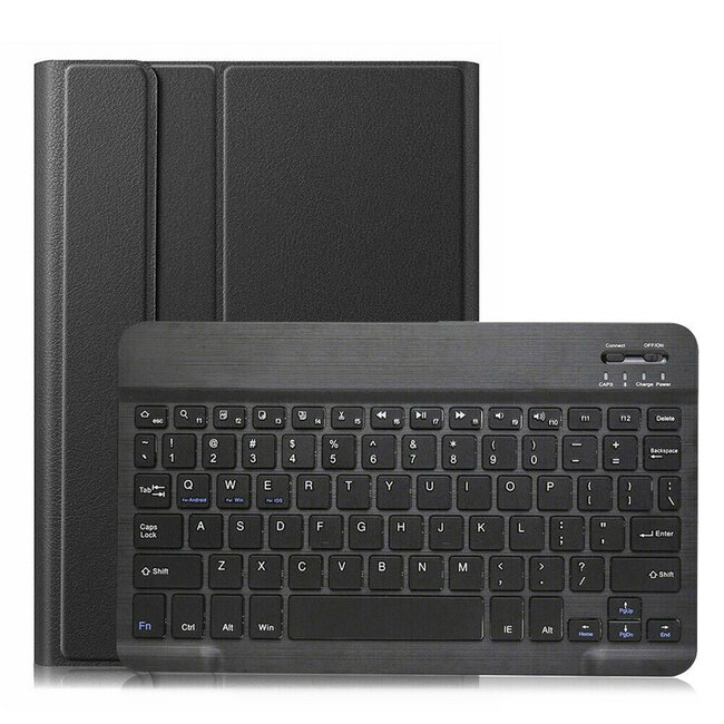 Bluetooth Toetsenbord voor Huawei MatePad T8 2020 (8 inch) Toetsenbord & Hoes - QWERTY Keyboard case - Auto/Wake functie - Zwart
