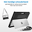 Hoes geschikt voor Microsoft Surface Go 1/2/3 - Inclusief Schouderband - 10.5 inch - Compatible met Toetsenbord - Stylus Houder - Zwart