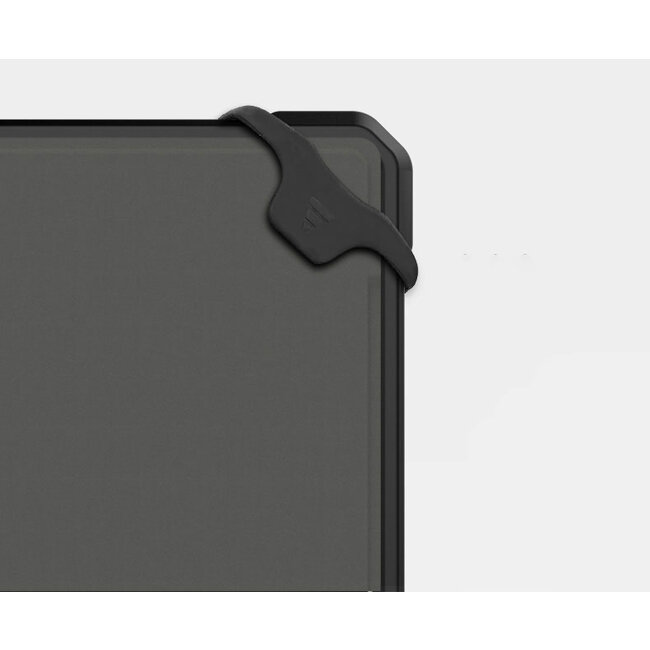 Hoes geschikt voor Microsoft Surface Go 1/2/3/4 - 10.5 inch - Compatible met Toetsenbord - Stylus Houder - Zwart