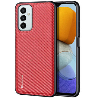Dux Ducis - Telefoonhoesje geschikt voor Samsung Galaxy M23 - Fino Series - Back Cover -  Rood