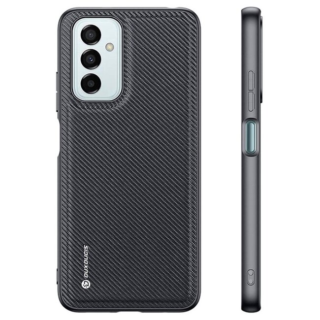 Dux Ducis - Telefoonhoesje geschikt voor Samsung Galaxy M23 - Fino Series - Back Cover - Zwart