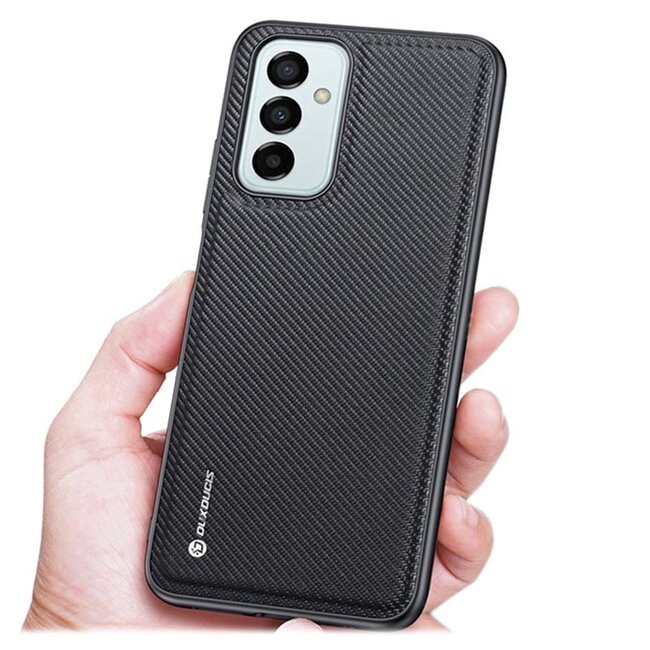 Dux Ducis - Telefoonhoesje geschikt voor Samsung Galaxy M23 - Fino Series - Back Cover - Zwart