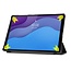 Tablet Hoes geschikt voor Lenovo Tab M10 HD tri-fold Hoes - 2e Generatie (TB-X306) - 10.1 Inch - Auto Sleep/Wake Functie - Zwart