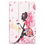 Tablet Hoes geschikt voor Lenovo Tab M10 HD tri-fold Hoes - 2e Generatie (TB-X306) - 10.1 Inch - Auto Sleep/Wake Functie - Flower Fee
