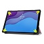 Tablet Hoes geschikt voor Lenovo Tab M10 HD tri-fold Hoes - 2e Generatie (TB-X306) - 10.1 Inch - Auto Sleep/Wake Functie - Flower Fee