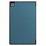 Tablet Hoes geschikt voor Lenovo Tab M10 HD tri-fold Hoes - 2e Generatie (TB-X306) - 10.1 Inch - Auto Sleep/Wake Functie - Donker Groen