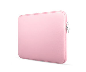 de studie kralen Indrukwekkend Laptop en Macbook Sleeve - 15.4 inch - Roze | Case2go.nl