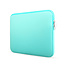 Case2go Laptophoes - Laptop sleeve 15.4 inch - Laptoptas geschikt voor Macbook, Laptop en Chromebook - Turquoise