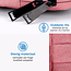 Laptoptas 15.4 inch - Laptoptas- Spatwaterdichte Laptophoes & Laptop Sleeve met handvat - Laptophoes- Roze- Laptop Sleeve- Laptop Tas