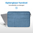 Laptoptas 15.4 inch - Spatwaterdichte Laptophoes & Laptop Sleeve met handvat - Licht Blauw