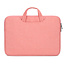 Laptoptas 15.6 inch - Laptophoes & Laptop Sleeve - met handvat en opbergvak - Roze