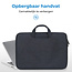 Laptoptas 15.6 inch - Laptophoes & Laptop Sleeve - met handvat en opbergvak - Donker Blauw