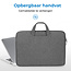 Laptoptas 15.6 inch - Laptophoes & Laptop Sleeve - met handvat en opbergvak - Donker Grijs