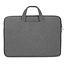 Case2go Laptoptas 14 inch - Laptophoes &amp; Laptop Sleeve - met handvat en opbergvak - Donker Grijs