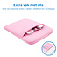 Case2go - Laptophoes geschikt voor Macbook - 15.6 inch - met extra vak - Roze