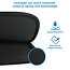 Case2go - Laptophoes geschikt voor Macbook - 15.6 inch - met extra vak - Zwart