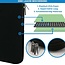 Case2go - Laptophoes geschikt voor Macbook - 15.6 inch - met extra vak - Zwart