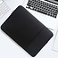 Case2go - Laptop Sleeve geschikt voor Macbook en Laptop - met extra vak voor Tablet - 11.6 inch - Zwart