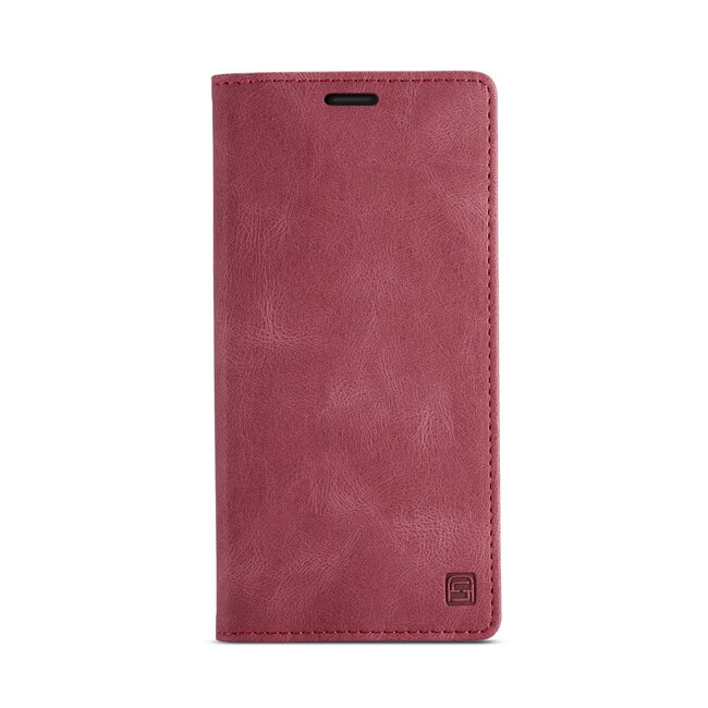 Hoesje geschikt voor Samsung Galaxy M53 - Wallet Book Case - Magneetsluiting - met RFID bescherming - Rood