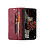 Hoesje geschikt voor Samsung Galaxy M53 - Wallet Book Case - Magneetsluiting - met RFID bescherming - Rood