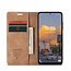 Hoesje geschikt voor Samsung Galaxy M53 - Wallet Book Case - Magneetsluiting - Licht Bruin