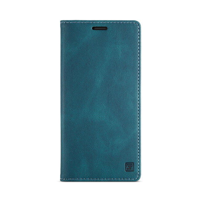 Hoesje geschikt voor Samsung Galaxy M33 - Wallet Book Case - Magneetsluiting - met RFID bescherming - Blauw
