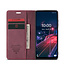 Hoesje geschikt voor Samsung Galaxy M33 - Wallet Book Case - Magneetsluiting - Rood