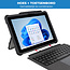 Toetsenbord &amp; Tablet Hoes geschikt voor Microsoft Surface Go / Go 2 / Go 3 - Bluetooth Toetsenbord Cover - Met touchpad - Zwart