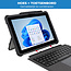 Toetsenbord & Tablet Hoes geschikt voor Microsoft Surface Go / Go 2 / Go 3 - Bluetooth Toetsenbord met Verlichting en Touchpad - Zwart