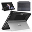 Toetsenbord Tablet Hoes met schouderband geschikt voor Microsoft Surface Go / Go 2 / Go 3 / Go 4- Bluetooth Toetsenbord met Touchpad - Zwart