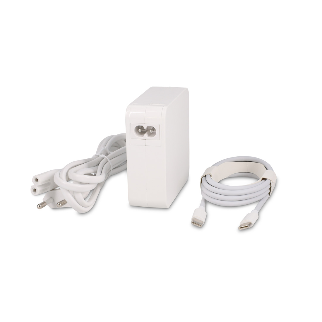 LMP - USB-C Oplader geschikt voor iPad Pro / Macbook Air / Macbook Pro - Power adapter - 1.5 m USB-C oplaadkabel - 96 W (max) - Wit afbeelding