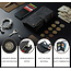 CaseMe - Telefoonhoesje geschikt voor Samsung Galaxy S20 Plus - Wallet Book Case met ritssluiting - Magneetsluiting - Zwart