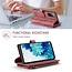 CaseMe - Telefoonhoesje geschikt voor Samsung Galaxy S20 FE - Wallet Book Case met ritssluiting - Magneetsluiting - Rood