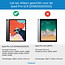 Case2go - Toetsenbord hoes geschikt voor iPad Pro 12.9 (2018/2020/2021) - Toets verlichting en Touchpad - QWERTY Layout - Zwart