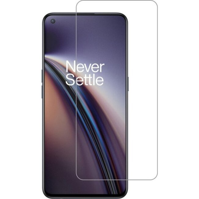 Case2go - Screenprotector geschikt voor OnePlus Nord CE 5G - Tempered Glass - Case Friendly - Transparant