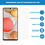 Case2go - Screenprotector geschikt voor Samsung Galaxy A72 5G - Tempered Glass - Case Friendly - Transparant