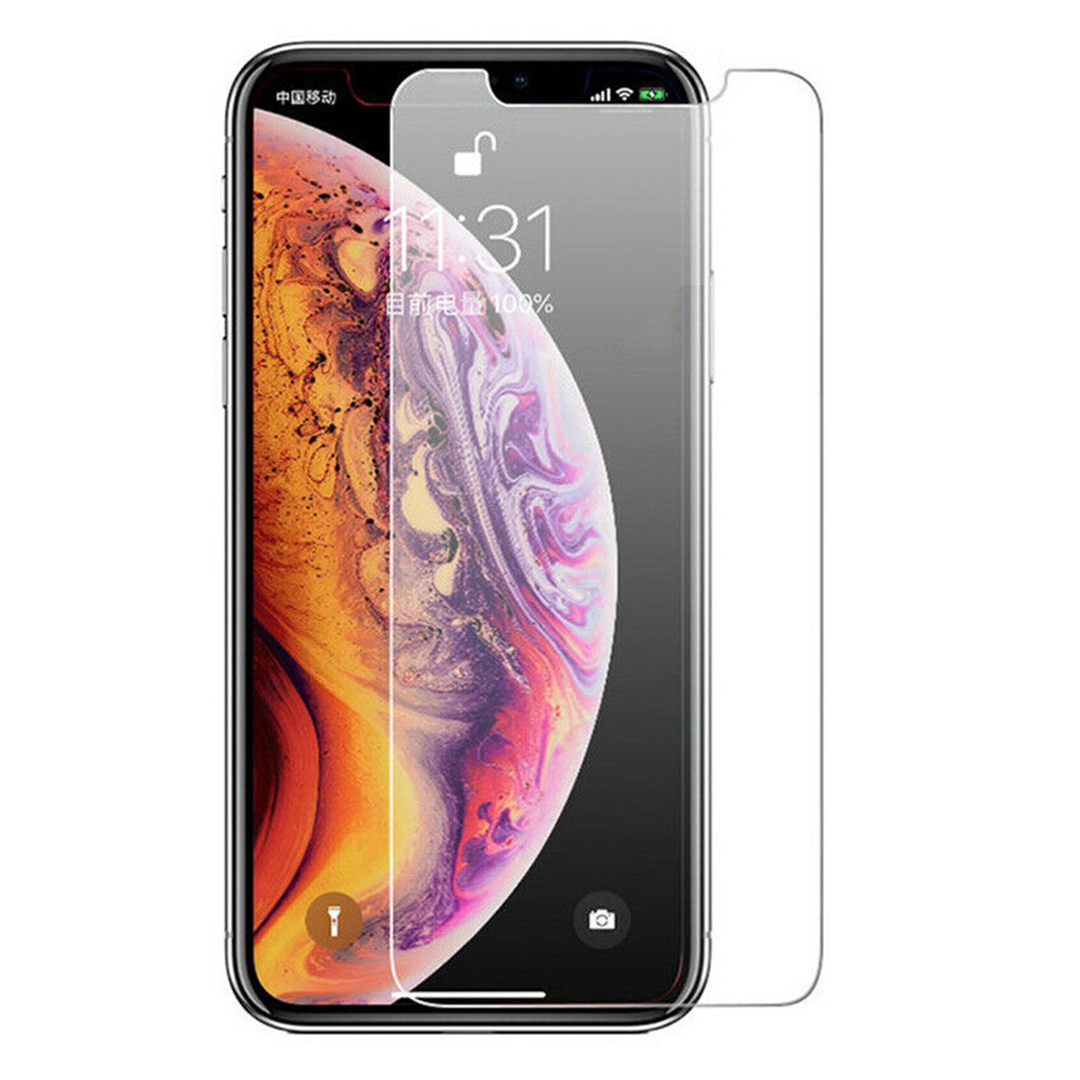 Case2go - Screenprotector geschikt voor Apple iPhone 11 Pro - Tempered Glass - Case Friendly - Transparant afbeelding
