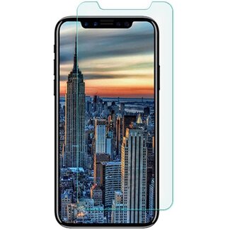 Case2go Case2go - Screenprotector geschikt voor Apple iPhone X - Tempered Glass - Case Friendly - Transparant