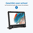 Tablet hoes geschikt voor Samsung Galaxy Tab A8 10.5 (2021) - Kinderhoes met handvat - Schokbestendige Kids cover - Zwart