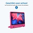 Tablet hoes geschikt voor Lenovo Tab P11 Pro 11.5 (2020) - Kinderhoes met handvat - Schokbestendige Kids cover - Magenta