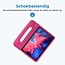 Tablet hoes geschikt voor Lenovo Tab P11 Pro 11.5 (2020) - Kinderhoes met handvat - Schokbestendige Kids cover - Magenta