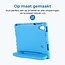 Tablet hoes geschikt voor Apple iPad Mini 6 8.3 (2021) - Kinderhoes met handvat - Schokbestendige Kids cover - Licht Blauw