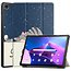 Tablet Hoes & Screenprotector voor Lenovo Tab M10 Plus (3e gen) tablet hoes en screenprotector - 2 in 1 cover - 10.6 inch - Tri-Fold Book Case - Good Night