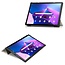 Tablet Hoes & Screenprotector voor Lenovo Tab M10 Plus (3e gen) tablet hoes en screenprotector - 2 in 1 cover - 10.6 inch - Tri-Fold Book Case - Good Night