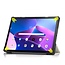 Tablet Hoes & Screenprotector voor Lenovo Tab M10 Plus (3e gen) tablet hoes en screenprotector - 2 in 1 cover - 10.6 inch - Tri-Fold Book Case - Good Night