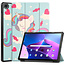 Tablet Hoes & Screenprotector voor Lenovo Tab M10 Plus (3e gen) tablet hoes en screenprotector - 2 in 1 cover - 10.6 inch - Tri-Fold Book Case - Eenhoorn