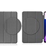 Tablet Hoes & Screenprotector voor Lenovo Tab M10 Plus (3e gen) tablet hoes en screenprotector - 2 in 1 cover - 10.6 inch - Tri-Fold Book Case - Grijs