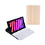 Bluetooth Toetsenbord geschikt voor Apple iPad Mini 7 (2024) / iPad Mini 6 (2021) - (8.3 inch) - Toetsenbord Hoes - QWERTY Keyboard case - Auto/Wake functie - Goud